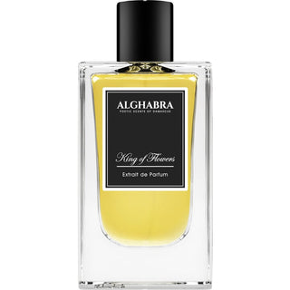 King of Flowers Alghabra Parfums Extrait de Parfum for Women and Men - Luxurious Perfume Bottle Image