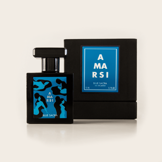 Blue Sacra Amarsi Fragrances for Women and Men - Exquisite unisex perfume bottle - Amarsi-Fragrances.com