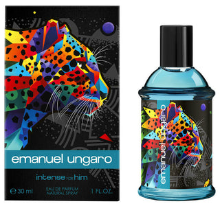 Emanuel Ungaro Intense For Him perfume for men - fragrant bottle design - Parfumo