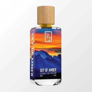 Sky of Amber Perfume by The Dua Brand - Unisex Fragrance in Tilted Bottle