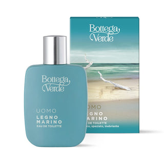 Uomo - Legno Marino Bottega Verde Mens Perfume - Refreshing ocean-inspired fragrance for men. Shop now for the best selection at Bottega Verde.