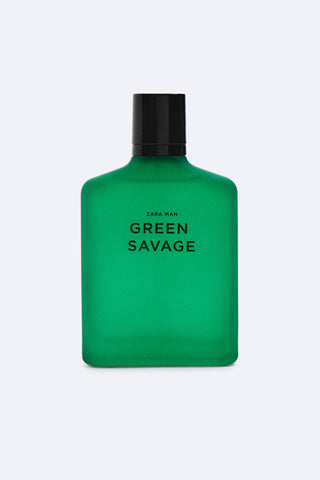 Green Savage Zara for Men - Exquisite mens perfume in elegant bottle - Zara Fragrance Collection