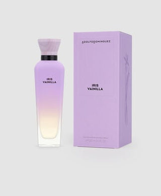 Adolfo Dominguez Iris Vainilla perfume for women - Elegant fragrance bottle with floral and vanilla notes - Buy now for a captivating scent experience