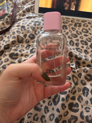 Zara A Perfume In Rose for Women - Elegant floral fragrance in a stylish bottle