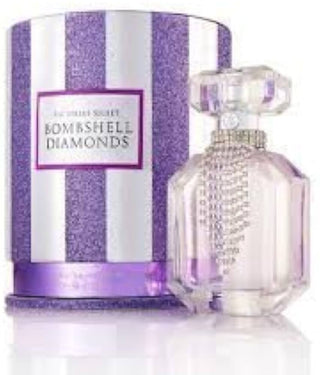 Victorias Secret Bombshell Diamonds EDP Perfume for Women - Elegant fragrance bottle with sparkling diamonds - Buy Now