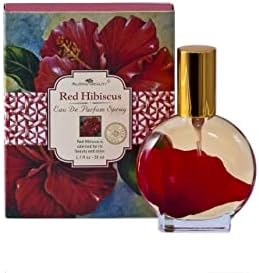 Red Hibiscus Aloha Beauty Womens Perfume - Elegant floral fragrance in a stylish bottle