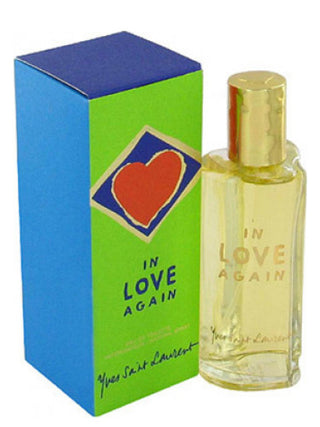 Yves Saint Laurent In Love Again Perfume for Women - Elegant fragrance bottle on white background