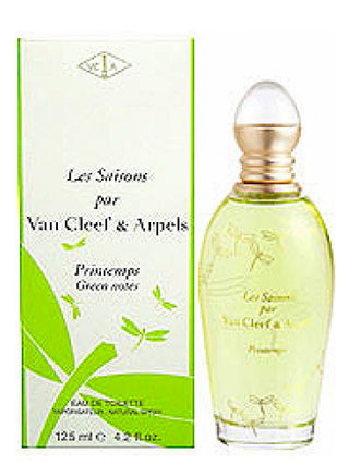 Les Saisons Printemps Van Cleef & Arpels for women perfume - luxury fragrance bottle on white background