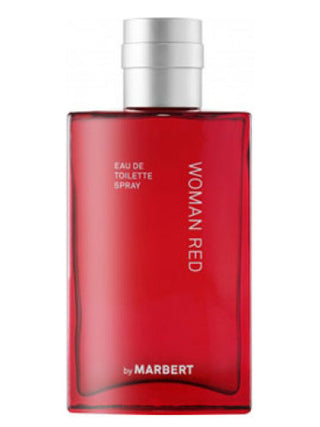 Marbert Woman Red Marbert Perfume for Women - Elegant fragrance bottle on white background