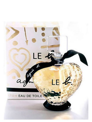 Le B Agnes B Womens Perfume - Elegant fragrance bottle with floral design