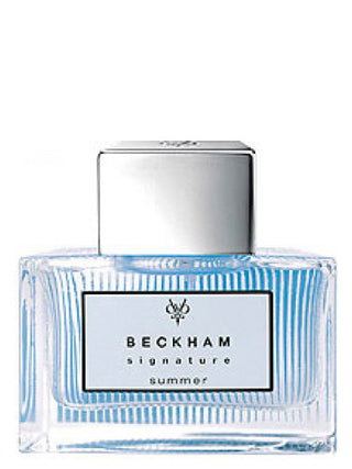 Signature Summer for Him David Beckham mens perfume - refreshing fragrance for men - buy now