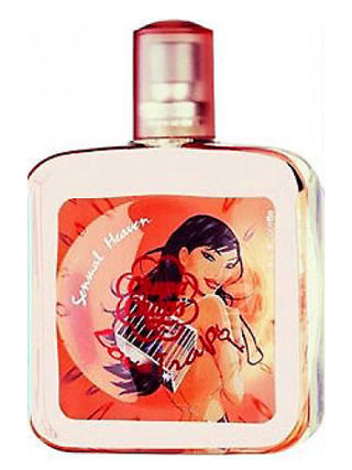 Love Trap Sensual Heaven Chupa Chups Womens Perfume - Elegant fragrance bottle on white background