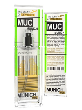 Unisex Munich MUC The Scent of Departure perfume for women and men - luxury fragrance in a bottle