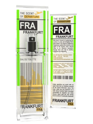 Frankfurt FRA The Scent of Departure Perfume for Women and Men - Elegant Unisex Fragrance Bottle - Buy Online