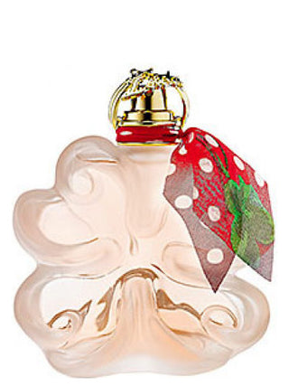 Si Lolita Eau de Toilette by Lolita Lempicka for Women - Exquisite floral perfume bottle on white background