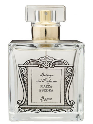 Bottega del Profumo Piazza Esedra unisex perfume for women and men - elegant fragrance bottle on white background