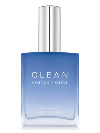 Womens Cotton T-Shirt Clean Perfume - Fragrance Image