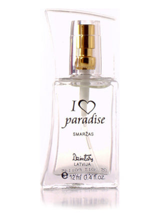 Womens I Love Paradise Dzintars Perfume - Exotic Fragrance for Her