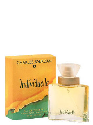 Individuelle Charles Jourdan womens perfume - elegant fragrance bottle on white background