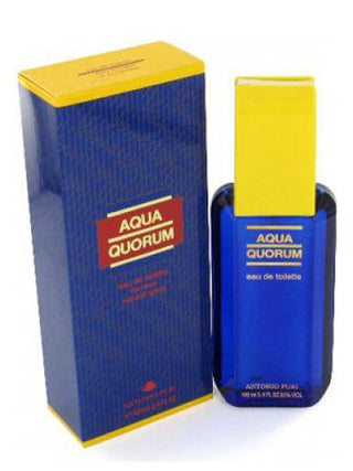 Antonio Puig Aqua Quorum Mens Perfume - Fragrance Bottle Image