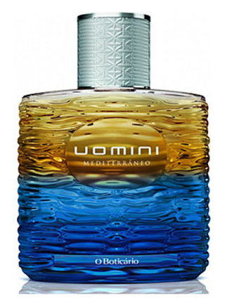 Uomini Mediterraneo O Boticário Mens Perfume - Fragrance Bottle on White Background