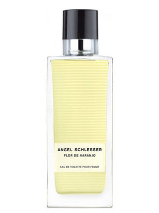 Flor de Naranjo Angel Schlesser Perfume for Women - Exquisite Fragrance Bottle on White Background