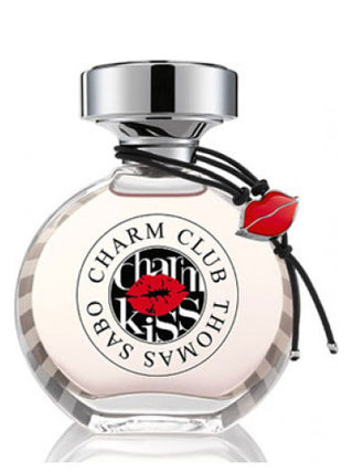 Charm Kiss Thomas Sabo womens perfume - elegant fragrance bottle on white background