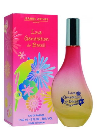 Love Generation Do Brasil Jeanne Arthes Womens Perfume - Fragrance Bottle Image