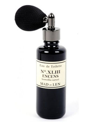 Mad et Len No. XLIII Encens Perfume for Women and Men - Fragrance Bottle Image