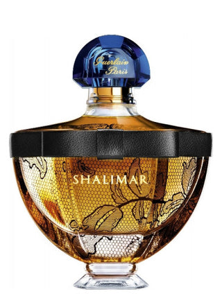 Shalimar Fourreau du Soir Guerlain Womens Perfume - Elegant fragrance bottle on white background