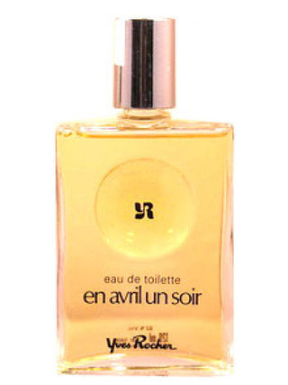 En Avril Un Soir Yves Rocher womens perfume - luxurious fragrance bottle on white background