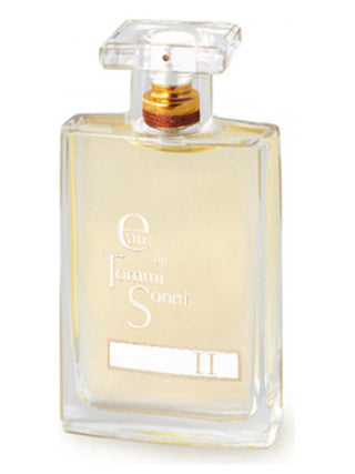 Tommi Sooni Eau de Tommi Sooni II perfume for women and men - Elegant fragrance bottle on white background