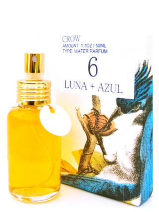 Womens No. 6 Luna + Azul Crow Perfume - Elegant Fragrance Bottle Image