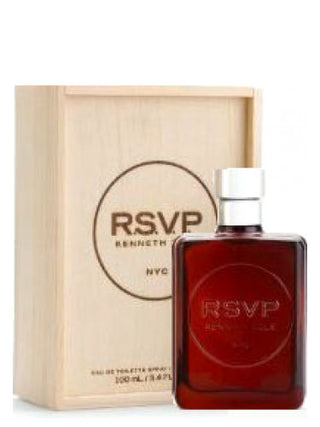 RSVP Kenneth Cole for men perfume - elegant scent in a stylish bottle