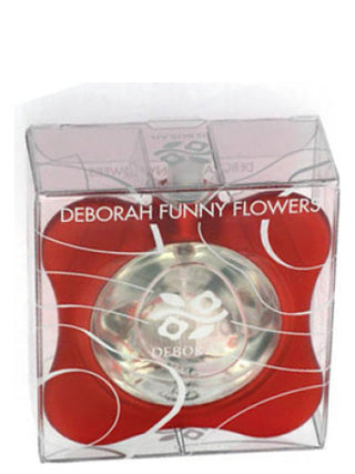 Funny Flowers Red Deborah womens perfume - Floral fragrance in red bottle