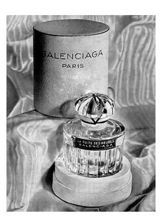 Balenciaga La Fuite des Heures (Fleeting Moment) Perfume for Women - Elegant Fragrance Bottle on White Background