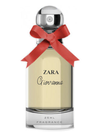 Giovanna Zara Womens Perfume - Elegant fragrance bottle on white background