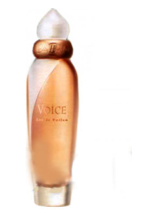 Voice Betty Barclay for women perfume - elegant fragrance bottle on white background