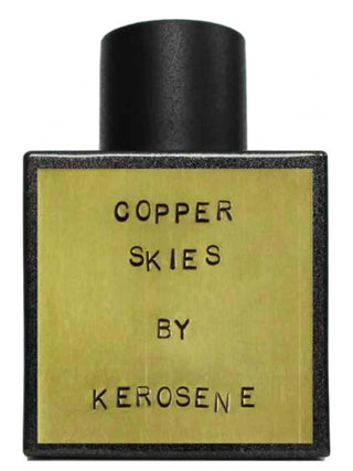 Kerosene Copper Skies Perfume - Unisex Fragrance Bottle in Copper and Blue - Best Perfume for Women and Men - Buy Now