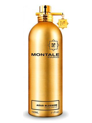 Montale Aoud Blossom Perfume for Women and Men - Exquisite Fragrance Bottle on White Background