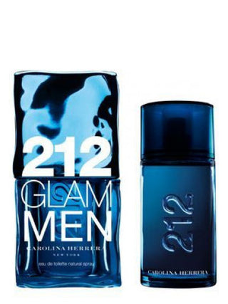 212 Glam Men Carolina Herrera Perfume for Men - Fragrance Bottle Image