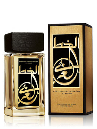 Perfume Calligraphy Aramis for women and men - Elegantly crafted fragrance bottle on white background