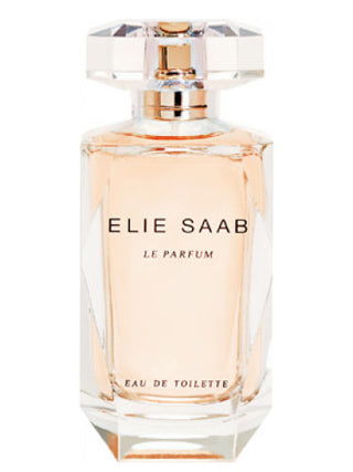 Elie Saab Le Parfum Eau de Toilette for Women - Elegant floral perfume bottle