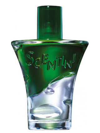 Avon Scentini Nights Emerald Sparkle Perfume for Women - Elegant fragrance bottle on dark background