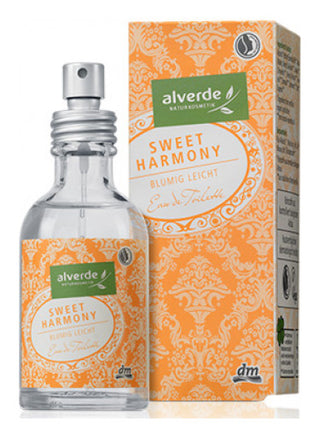 Sweet Harmony Alverde womens perfume - elegant fragrance bottle on white background