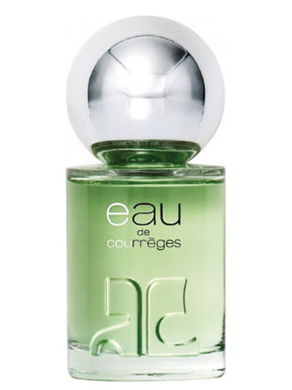 New Eau de Courreges Perfume by Courrèges for Women and Men - Fragrance Bottle on White Background