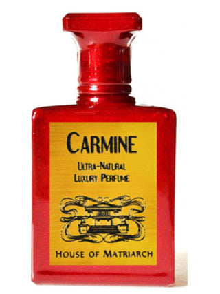 House of Matriarch Carmine Perfume for Women and Men - Elegant Fragrance Bottle