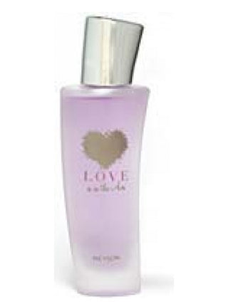 Love is in the Air Revlon Womens Perfume - Exquisite fragrance bottle on white background