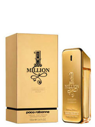 1 Million Absolutely Gold Paco Rabanne mens perfume - luxurious fragrance in gold bottle