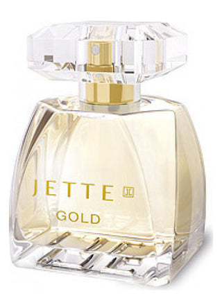 Jette Gold Jette Joop Womens Perfume - Elegant fragrance bottle on white background